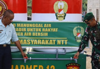 TNI Manunggal Air Yonarmed 12 Kostrad, Mengalirkan Kehidupan dan Harapan di Desa Silawan