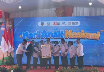 Hari Anak Nasional di Polda Jatim