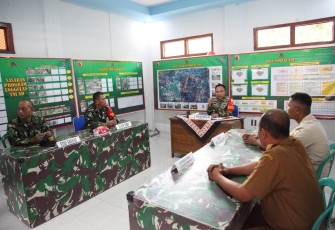 Dansatgas TMMD ke-129 Kodim 0821/Lumajang Letkol Arh Anton Subhandi