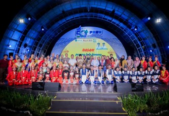 Pemerintah Kota (Pemko) Tebing Tinggi sukses memukau pengunjung Pekan Raya Sumatera Utara (PRSU) lewat pagelaran seni dan pameran produk lokal bertajuk “Ragam Pesona Kota Lemang” di Panggung Budaya PRSU