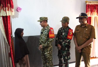 Dansatgas TMMD ke-129 Kodim 0821/Lumajang Letkol Arh Anton Subhandi