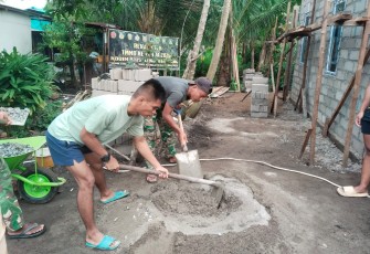 Pembangunan RTLH TMMD Ke-129 Kodim 0315/Tanjungpinang Capai 70 Persen