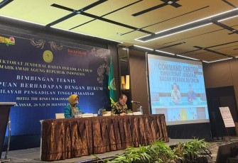 Direktur Jenderal Badan Peradilan Umum Mahkamah Agung RI, Bambang Myanto