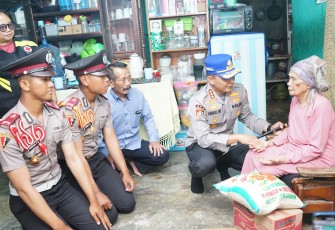 Wujudkan Polri Sebagai Sosok yang Melayani,  SPN Polda Metro Jaya Libatkan Siswa Diktuk Dalam Aksi Peduli Warga Sekitar