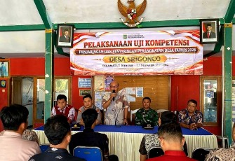 Penjaringan Kasun Sumber Jambe Srigonco Digelar, Peserta Diminta Bersaing Sehat