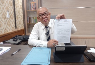 ‎Direktur LPHB, Achmad Tarmizi Gumay, M.H