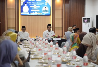 LDII Sulsel saat Buka Puasa Bersama di ITBM Balik Diwa Makassar