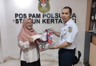 KAI Divre III Palembang Amankan Barang Tertinggal Penumpang Selama 2025
