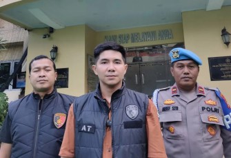 Kanit Reskrim Polsek Grogol Petamburan Polres Metro Jakarta Barat AKP Alexander Tengbunan