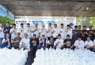 Krakatau Steel Group Salurkan Daging Kurban untuk Masyarakat Cilegon