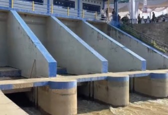 Pulihkan Irigasi, Kementerian PU Sukses Uji Coba Pengaliran Air Daerah Irigasi Jambo Aye di Provinsi Aceh