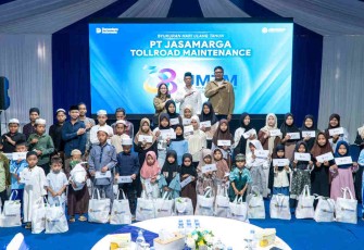 JMTM Rayakan HUT ke-38 dengan Berbagi Kebahagiaan Bersama Anak Yatim Piatu