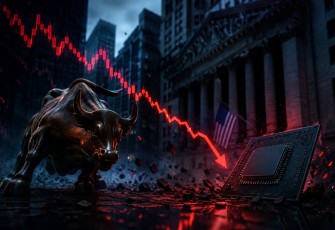 Wall Street Melemah Tajam, Saham Teknologi dan Semikonduktor Jadi Penekan Utama
