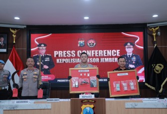 Polres Jember Amankan 18 Tersangka Narkoba Sepanjang Bulan Maret 2026