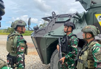 TNI Perkuat Pengamanan di PT Freeport Pasca Serangan KKB