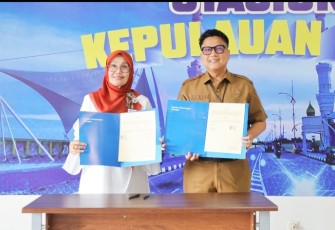 Diskominfo Kepri dan TVRI Jalin MoU Perkuat Sinergi Informasi Publik