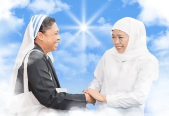 Gubernur Khofifah Ajak Jaga Persaudaraan Antar Umat Beragama