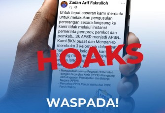 BKN Pastikan Akun Palsu di FB Catut Nama Prof Zudan Sebar Informasi Hoaks PPPK