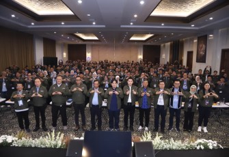 Bimbingan Teknis Nasional (Bimteknas) Anggota Fraksi Partai Demokrat DPRD Provinsi dan Kabupaten/Kota se-Indonesia di Museum & Galeri SBY-Ani, Pacitan, Jawa Timur, Kamis malam (2/7/2026)
