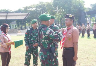 Kodim 0801/Pacitan Resmi Tutup Kegiatan Persami KKRI 