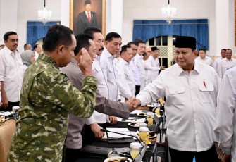 Panglima TNI saat Hadiri Sidang Kabinet Paripurna Dipimpin Presiden RI