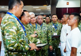 Panglima TNI saat Pimpin Pantukhir Pusat Seleksi Penerimaan Taruna Akademi TNI Tahun 2026