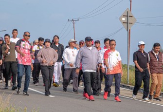 ASN Pemko Tanjungpinang saat Jalan Santai 5K