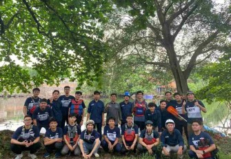 YBM BRI RO Jakarta 1 Bekali Awardee Bright Scholarship Pelatihan Water Rescue