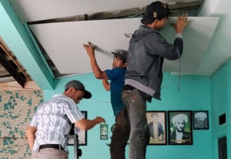 Korem 052/Wkr Laksanakan Rehab Dua Panti Asuhan Secara Bersamaan