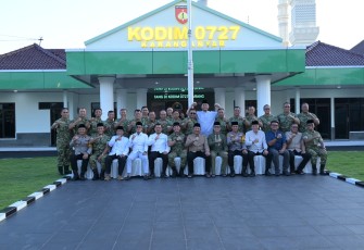 Wajah baru Makodim 0727/Karanganyar setelah selesai direnovasi.