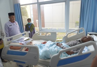 Sekretaris Daerah Provinsi Bengkulu, Herwan Antoni Sidak RSUD M Yunus /Foto : MC 