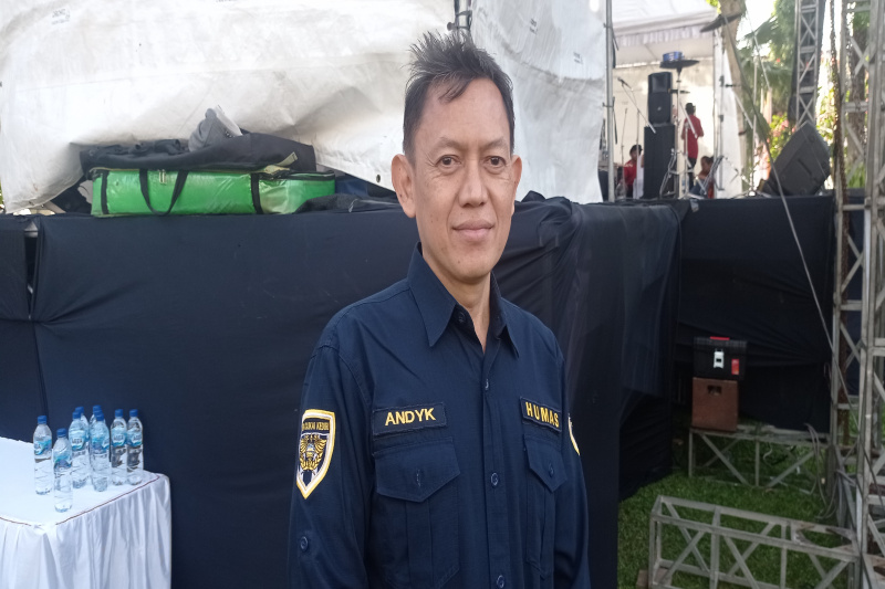 Andyk Budi selaku Humas Bea Cukai Kota Kediri