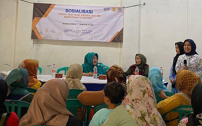 (Pemaparan materi Anemia oleh ibu Susilawati, A.Md.A.K.)