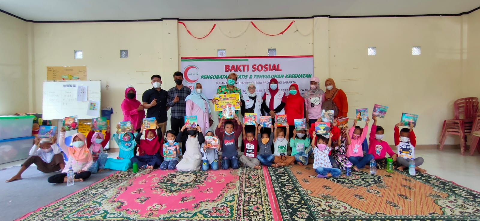 Baksos BSMI DKI Jakarta anak dongeng