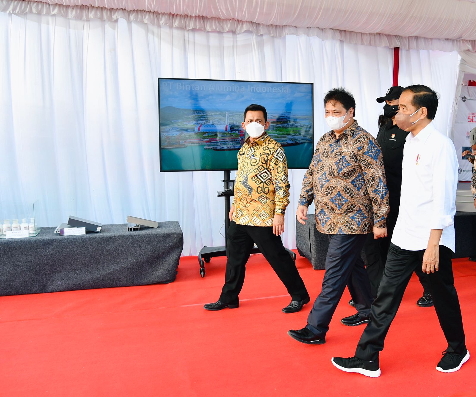 Presiden Joko Widodo, saat kunjungan kerja di Kepulauan Riau