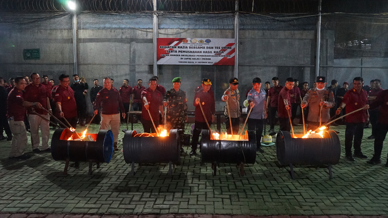 Rangkain Kegiatan di Lapas I Medan