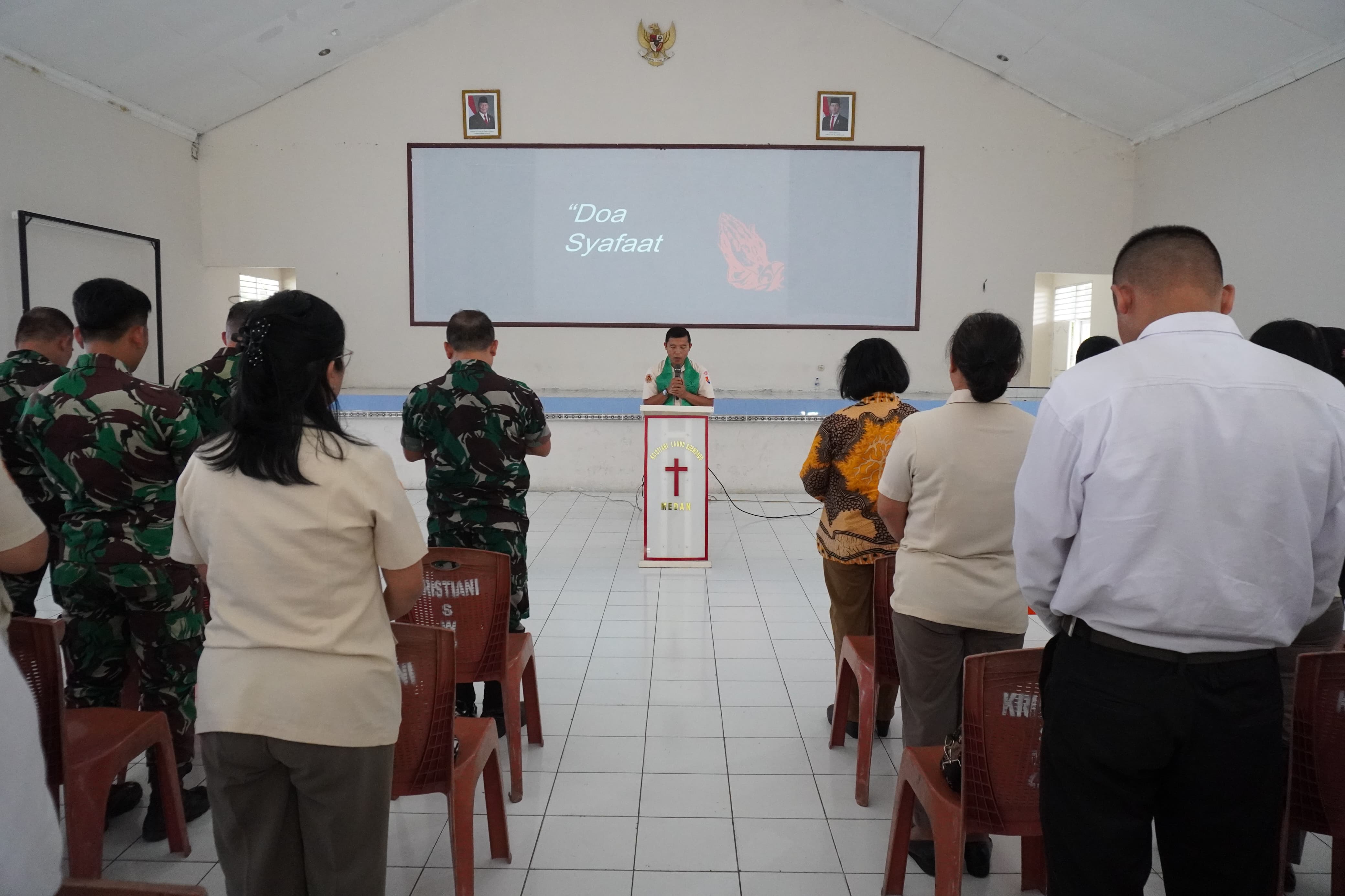 Doa Bersama Di Lanud Soewondo