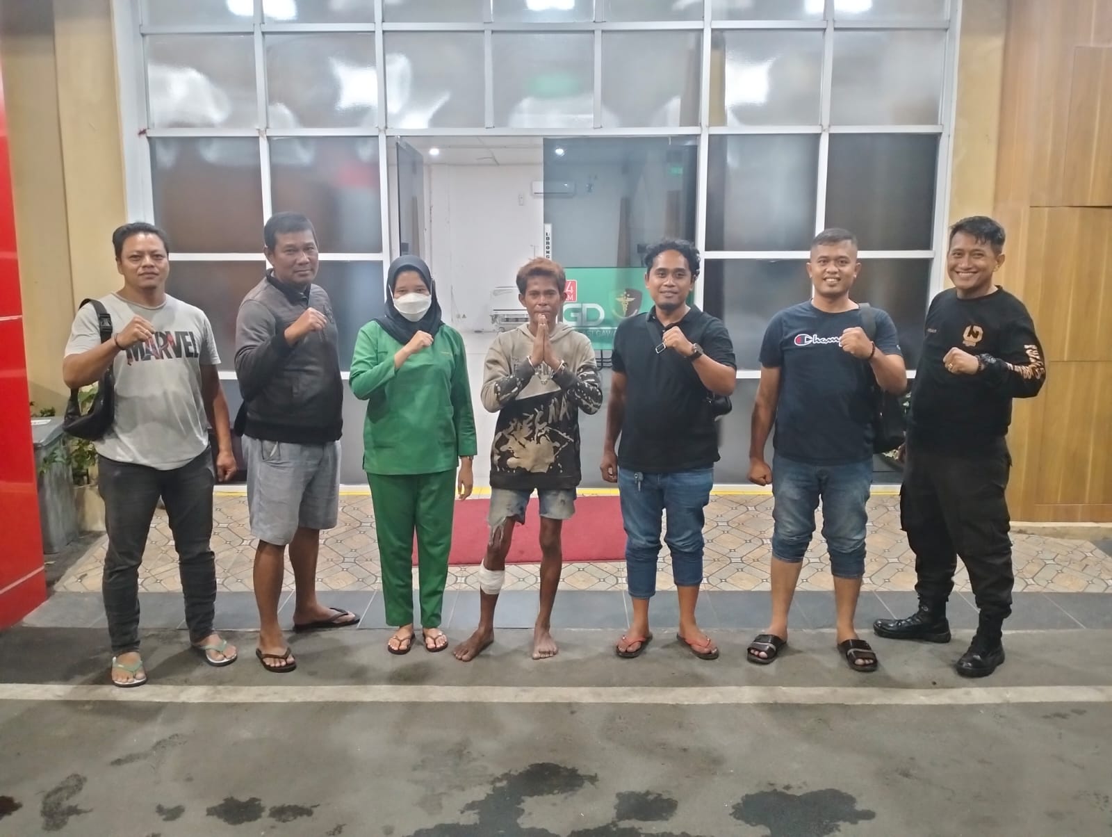 Poto Pelaku Berama Tim Reskrim