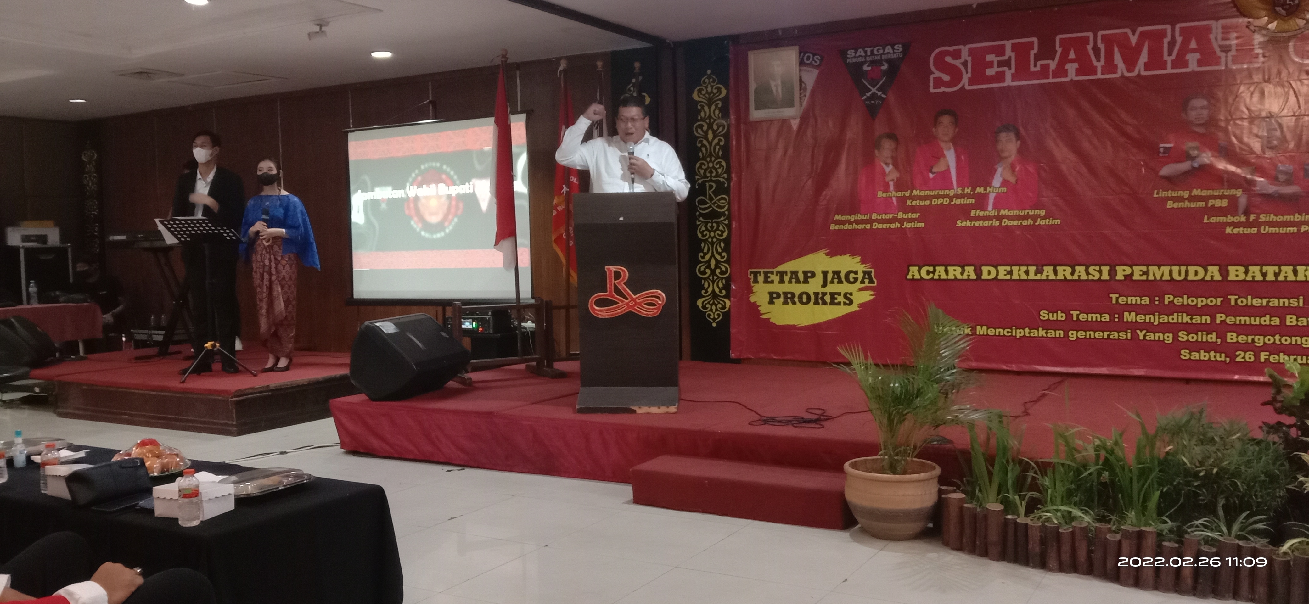 Wabup Malang, saat memberikan sambutan