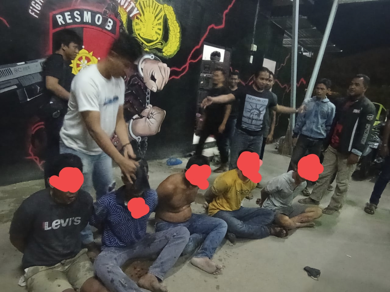 Terduga Pelaku Perampokan Lintas Provinsi 