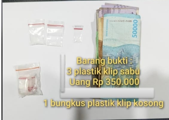 Barang Bukti Tangkapan