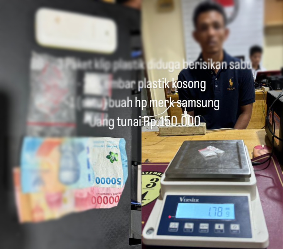 Barang Bukti Ditemukan