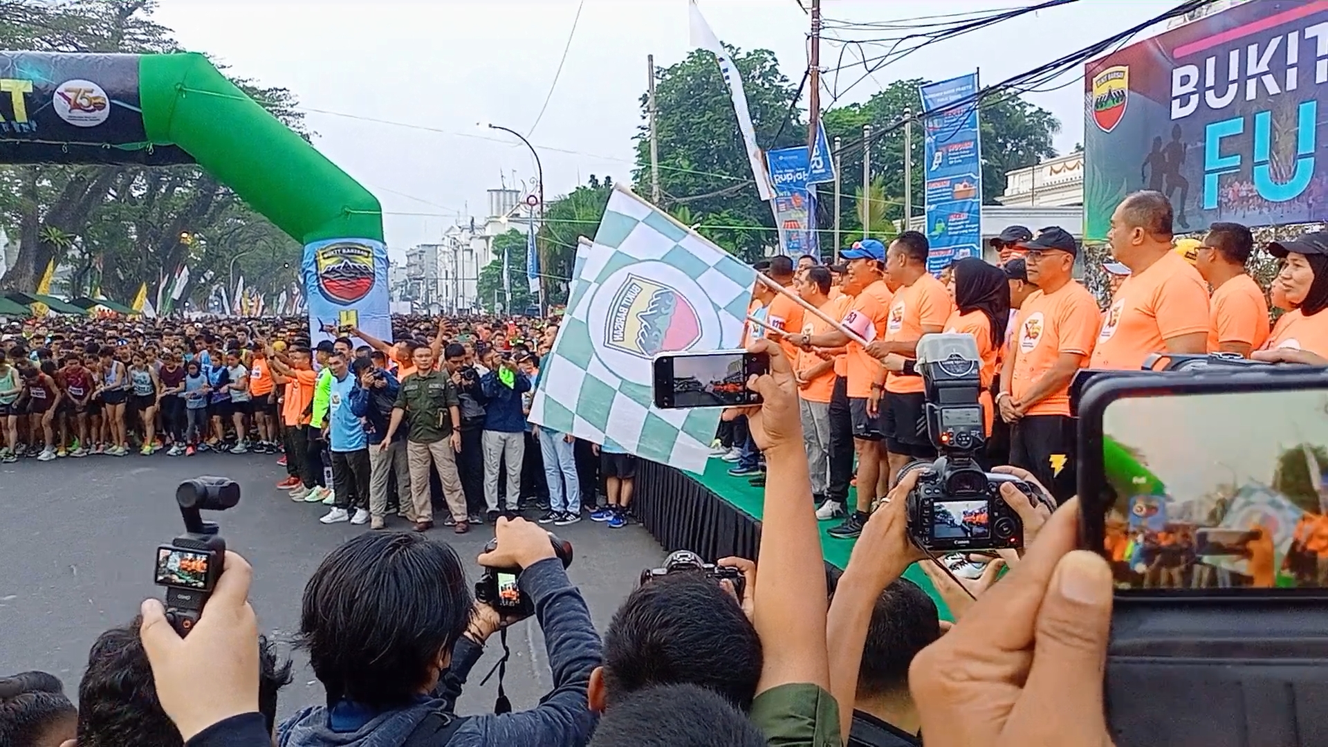 Pangdam Resmi Buka FUN RUN 5K