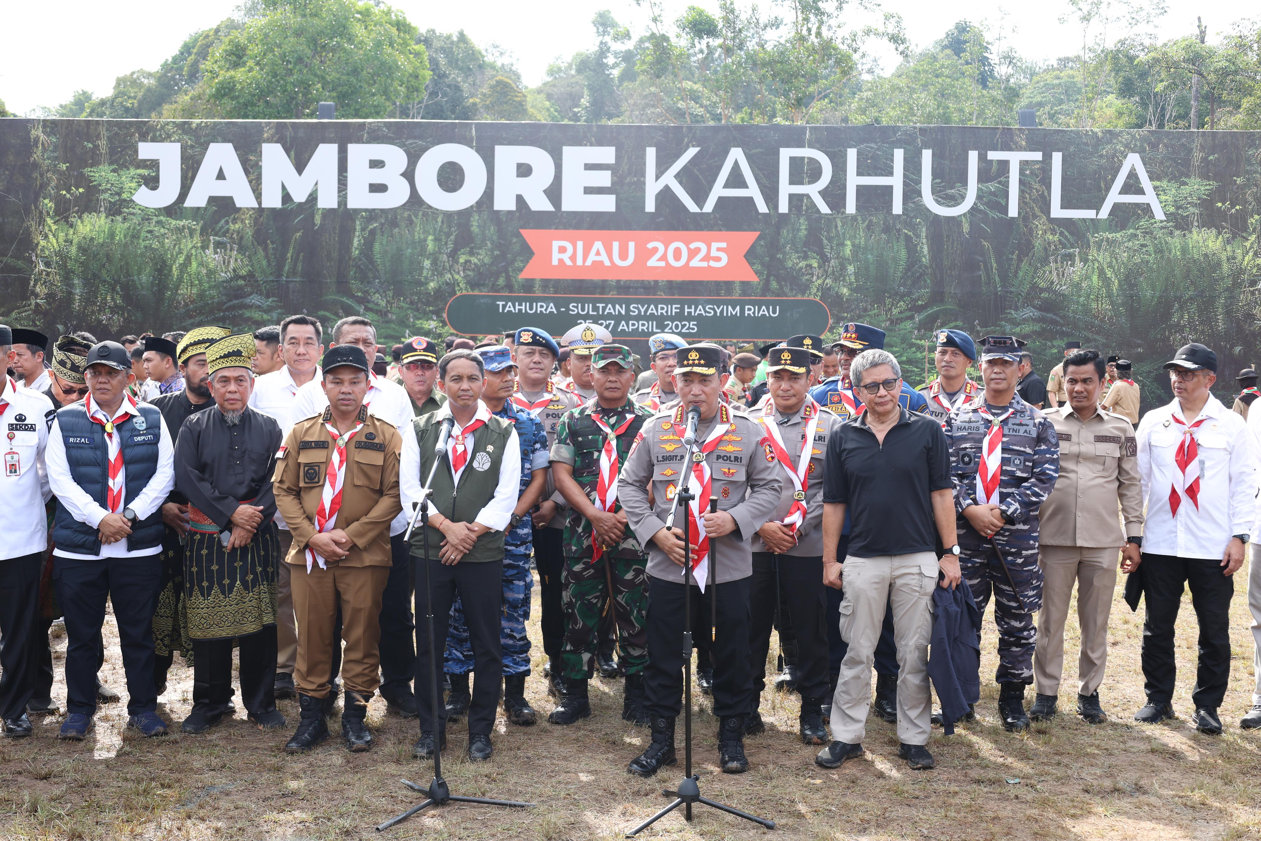 Jambore Karhutla 2025 di Kabupaten Siak, Riau.