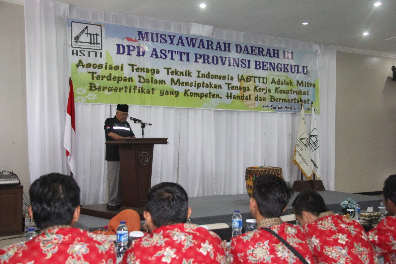 Musyawarah Daerah (Musda) III ASTTI Provinsi Bengkulu