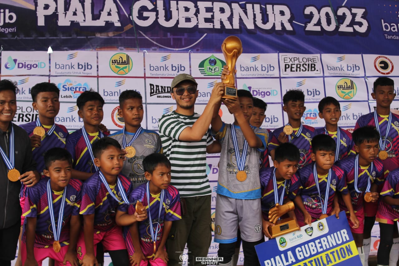 SSB Naraga Saat Menjuarai Piala Gubernur Jawa Barat 2023