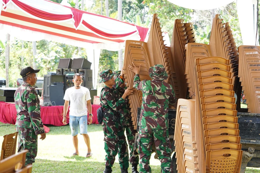 Jelang Upacara Pembukaan TMMD ke-124