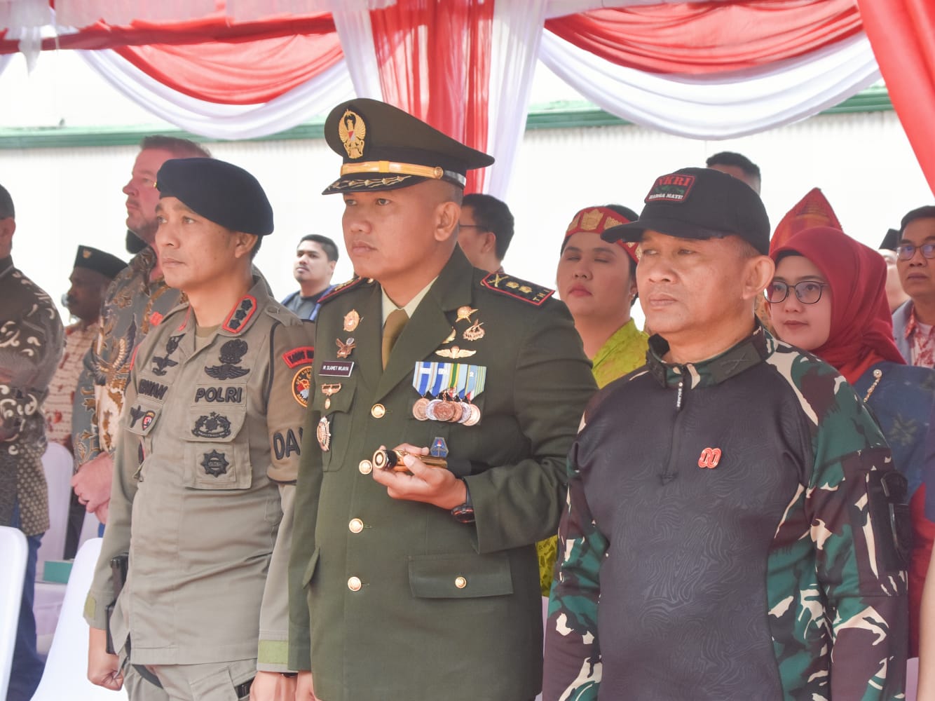 Upacara Peringatan HUT Ke-80 Republik Indonesia di Tembagapura