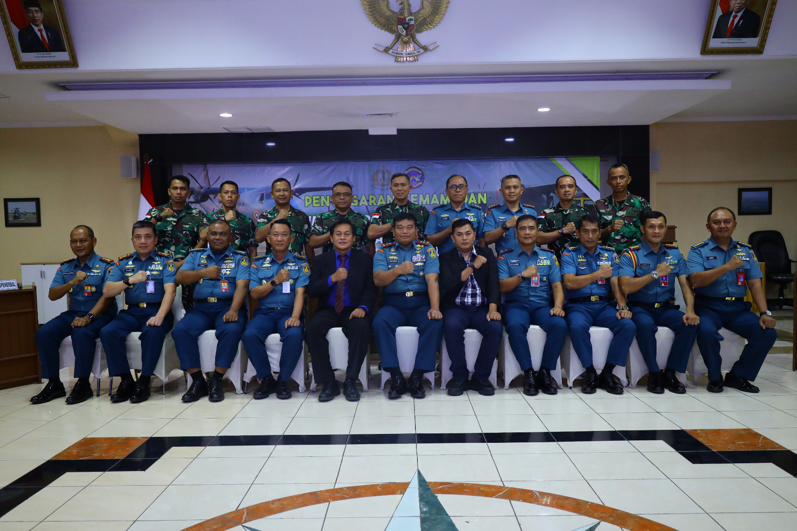 Danpuspenerbal Tutup Pelatihan Penyegaran GSE Penerbangan TNl AL 2023