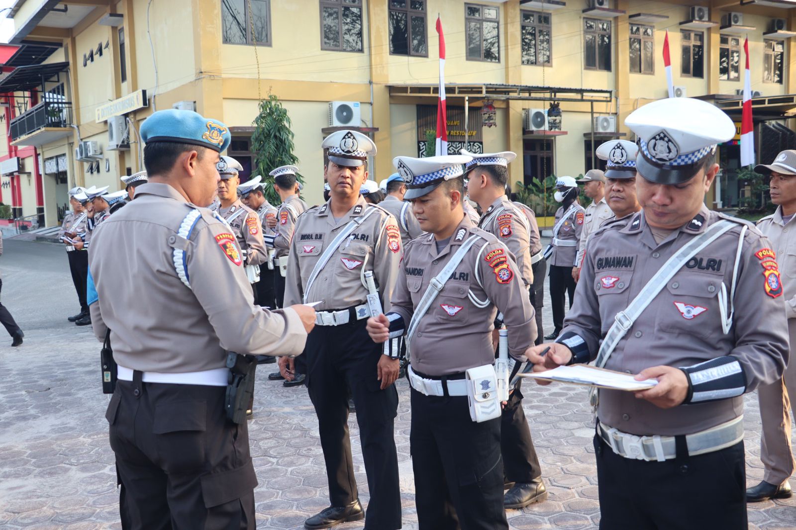 Ditlantas Polda Kalteng Gelar Gaktiblin
